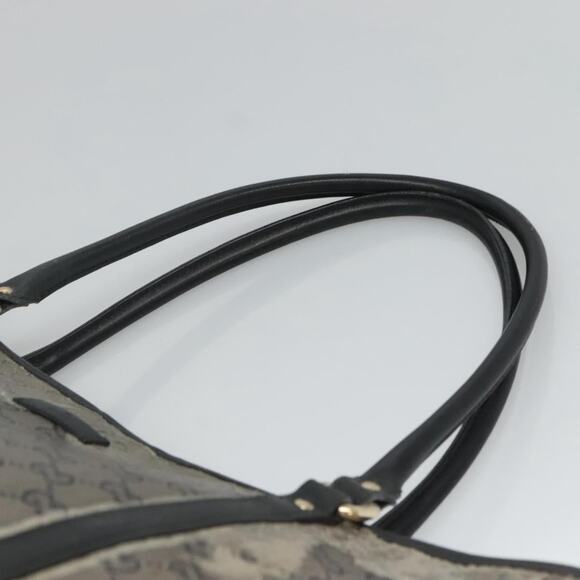 GUCCI GG Crystal Tote Bag Coated Canvas Navy Gold - Picture 8 of 12